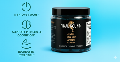 Final Round Nootropic + Creatine Brain Boosting Gummies